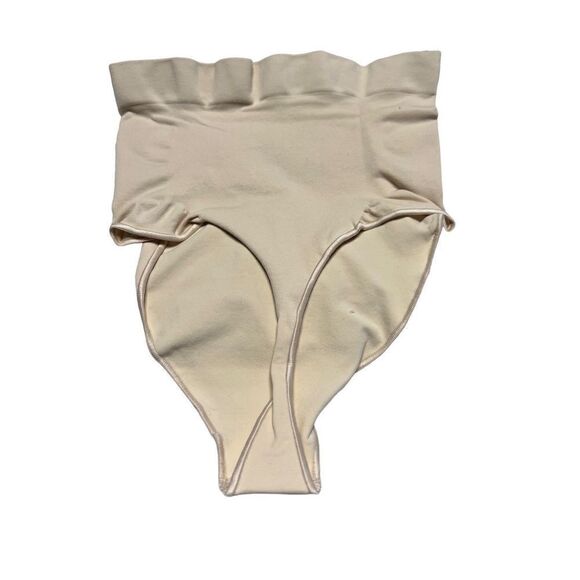 Skims Women's Tan Seamless Sculpt Mid Waist Thong Shapewear Size Large NWT - Picture 2 of 4